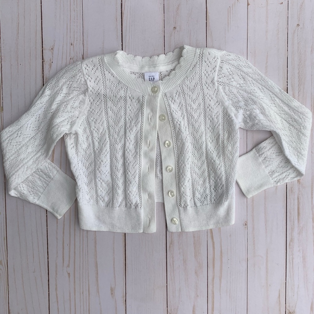 GAP Pointelle Cardigan ✨LIKE NEW